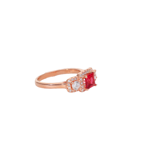Rosy Fusion Rosegold Ring - Image 5