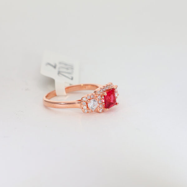 Rosy Fusion Rosegold Ring - Image 4