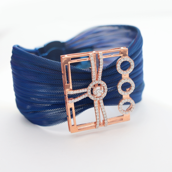 Rosegold Sitara Cuff Bracelet - Image 3