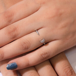 Arctic Shine Silver Ring