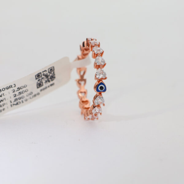 EvilEye Elegance Rosegold Ring - Image 5