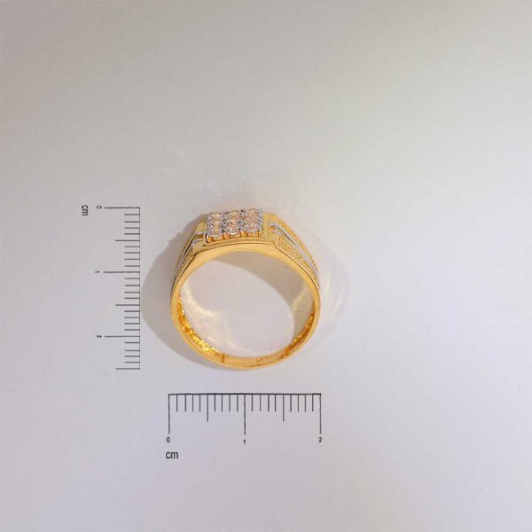 Crown Spark Gents Stone Ring - Image 2