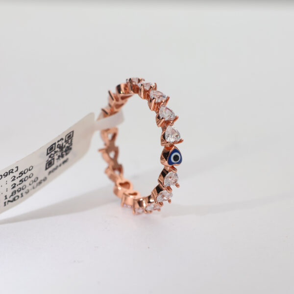 EvilEye Elegance Rosegold Ring - Image 4