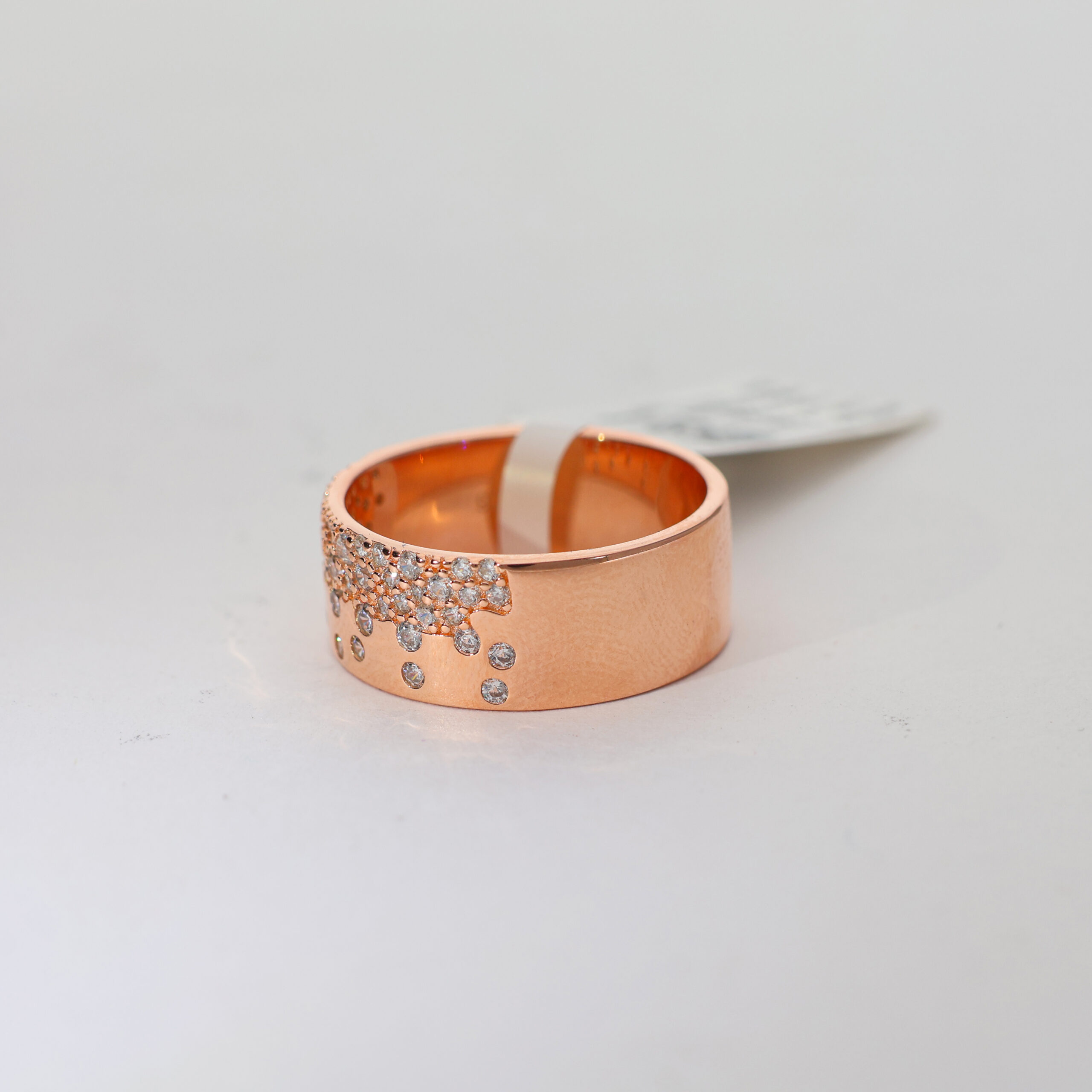 Sunset Spark Rosegold Ring - Image 4