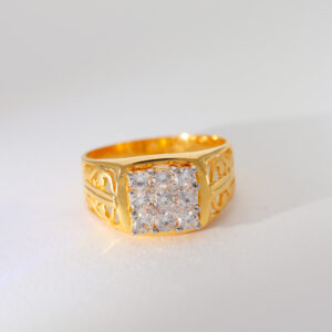 Layer Shine Gents Stone Ring