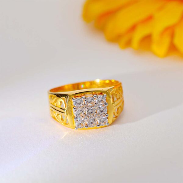 Layer Shine Gents Stone Ring - Image 7