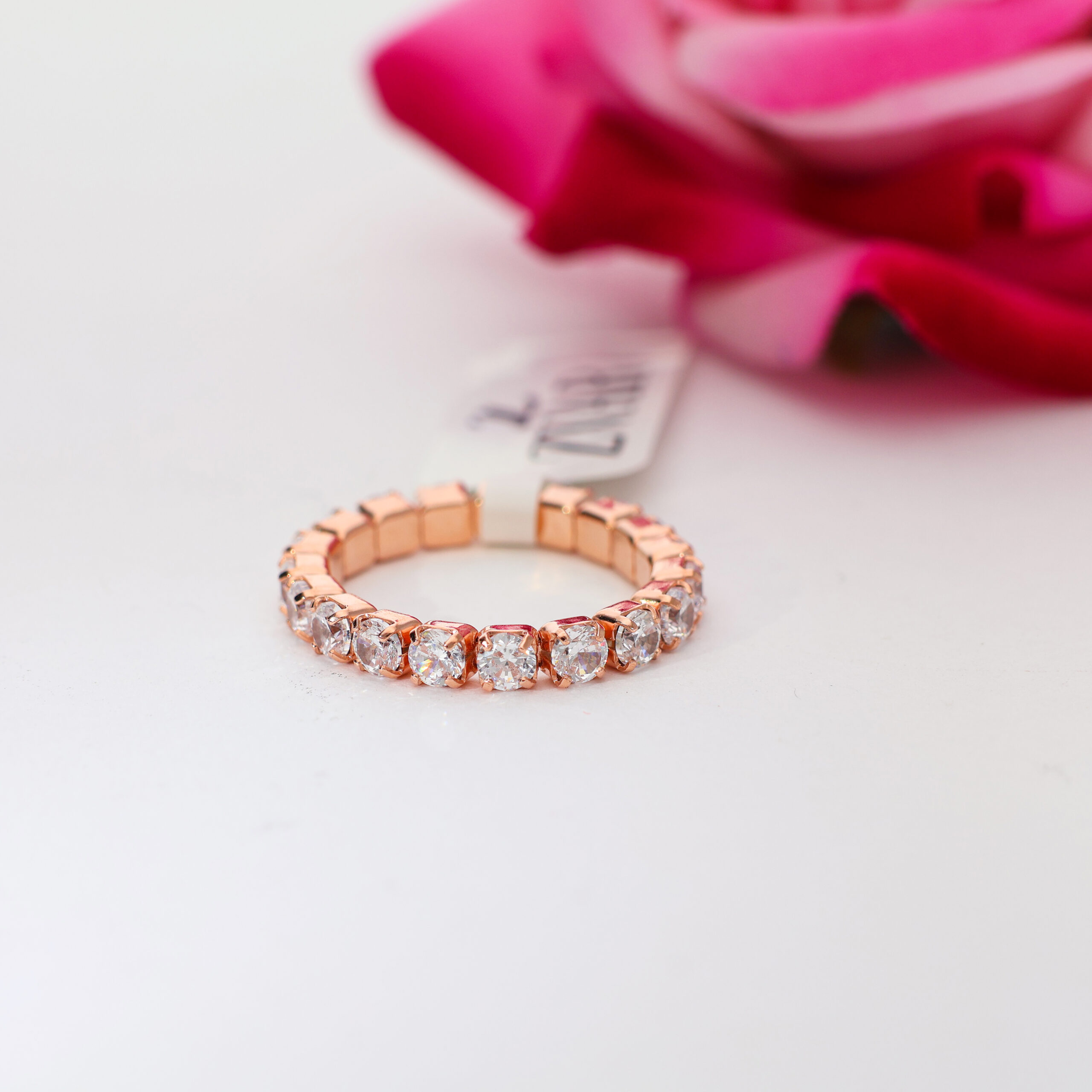 Velvet Sparkle Rosegold Ring - Image 6