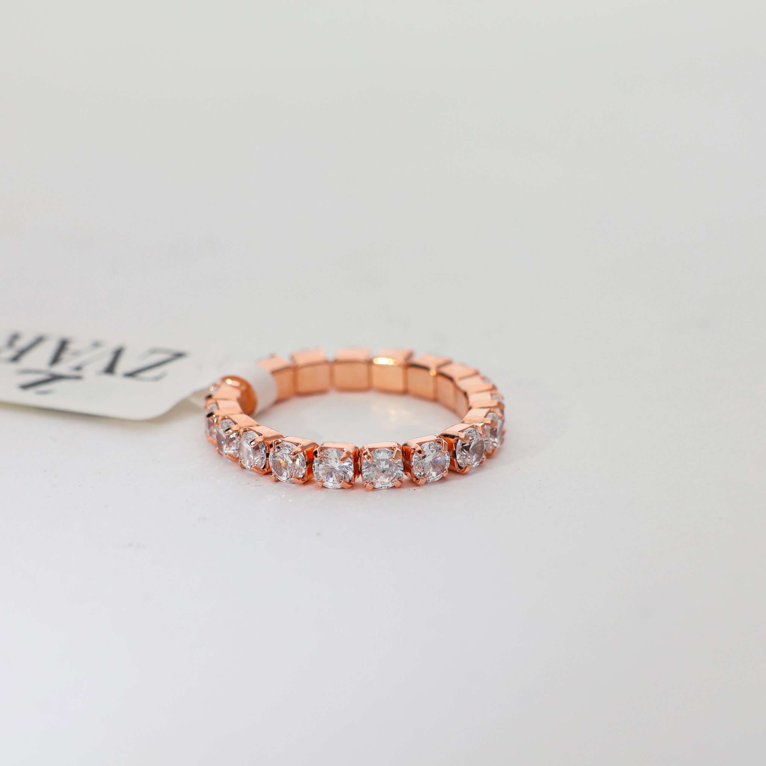 Velvet Sparkle Rosegold Ring - Image 2