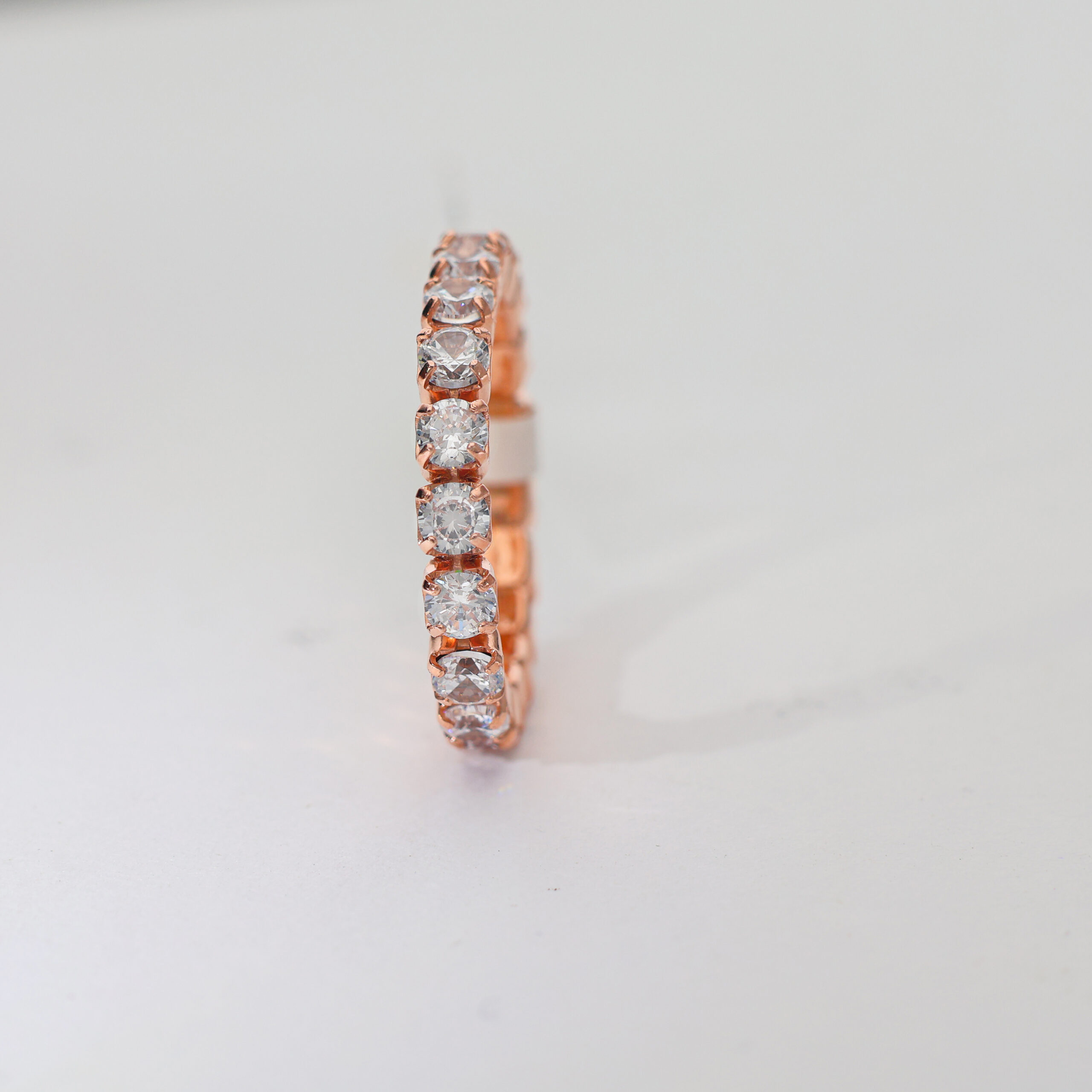 Velvet Sparkle Rosegold Ring - Image 5