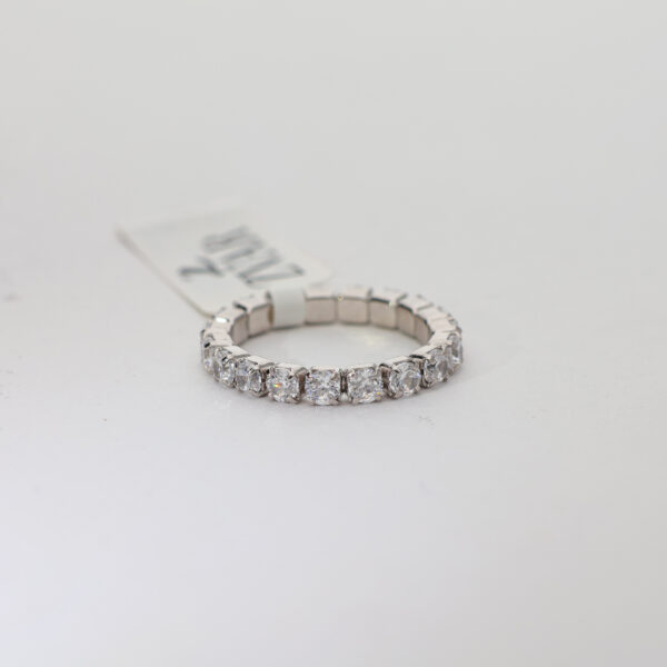 Moonlit Spark Silver Ring - Image 2