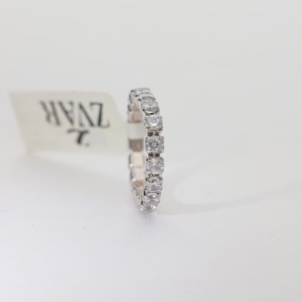 Moonlit Spark Silver Ring - Image 3