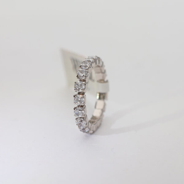 Moonlit Spark Silver Ring - Image 5