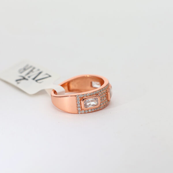 Rosegold Mosaic Spark Ring - Image 2