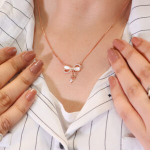 Belle Bow Necklace
