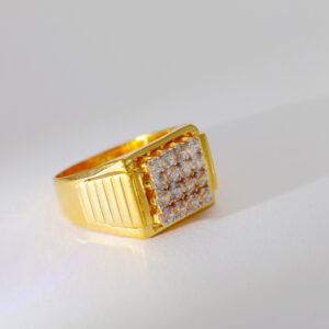 Aura Core Gents Stone Ring
