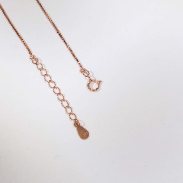 HeartLuxe Amour Rosegold Necklace - Image 5