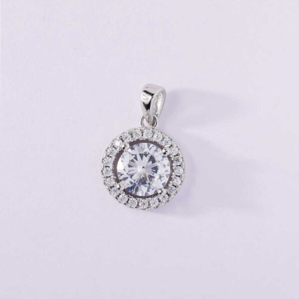 Radiant Circle Pendant Set / without chain - Image 3