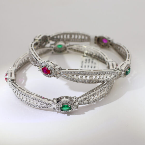 Prismatic Elegance Bangles - Image 5