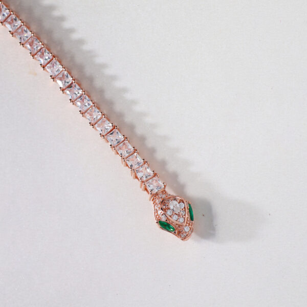 Serpent Shine Rosegold Bracelet - Image 2