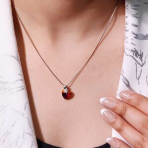 Pure Silver Love Pendant