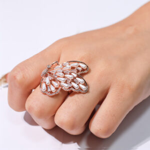 BloomWing Rosegold Ring