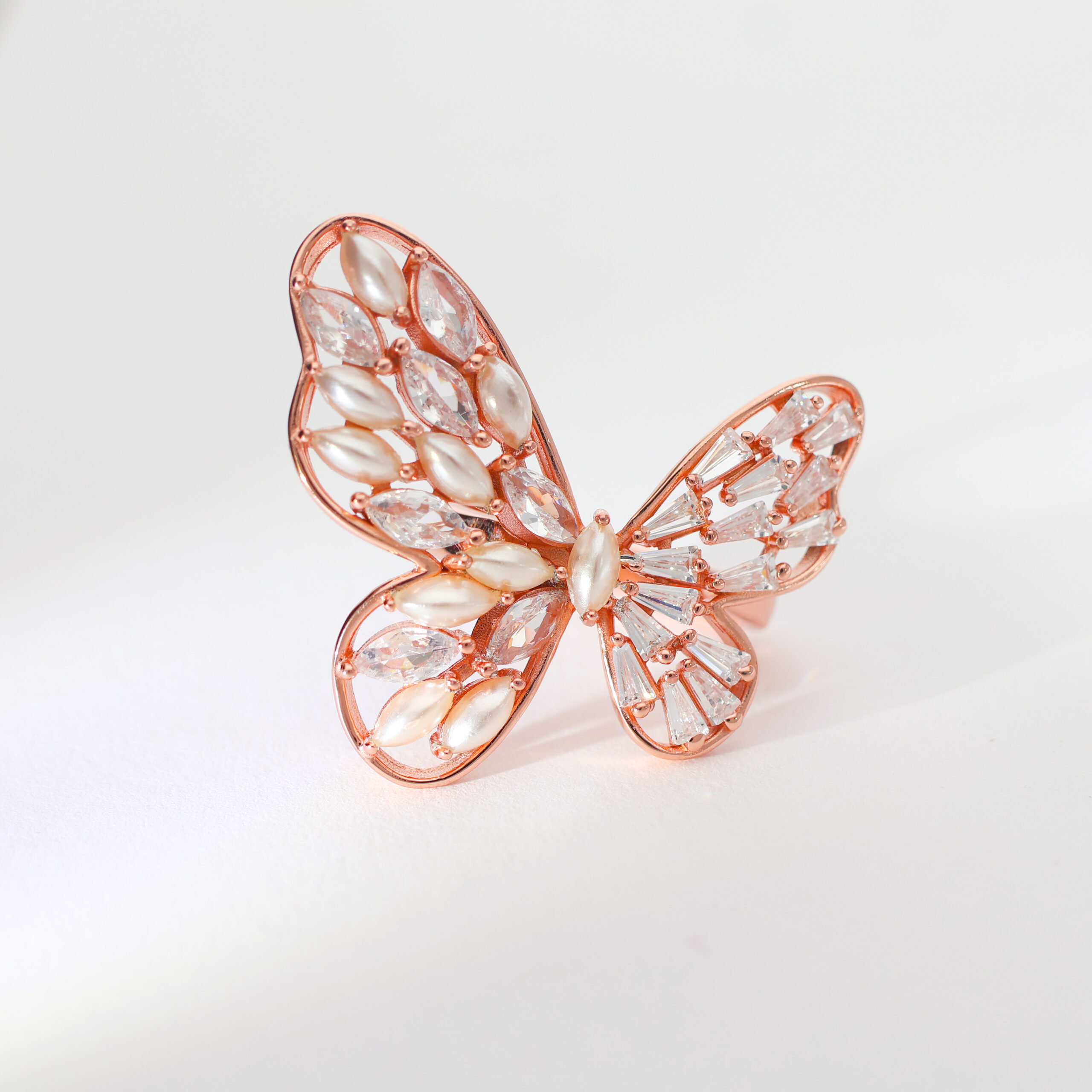 PearlWings Elegance Rosegold Ring - Image 2