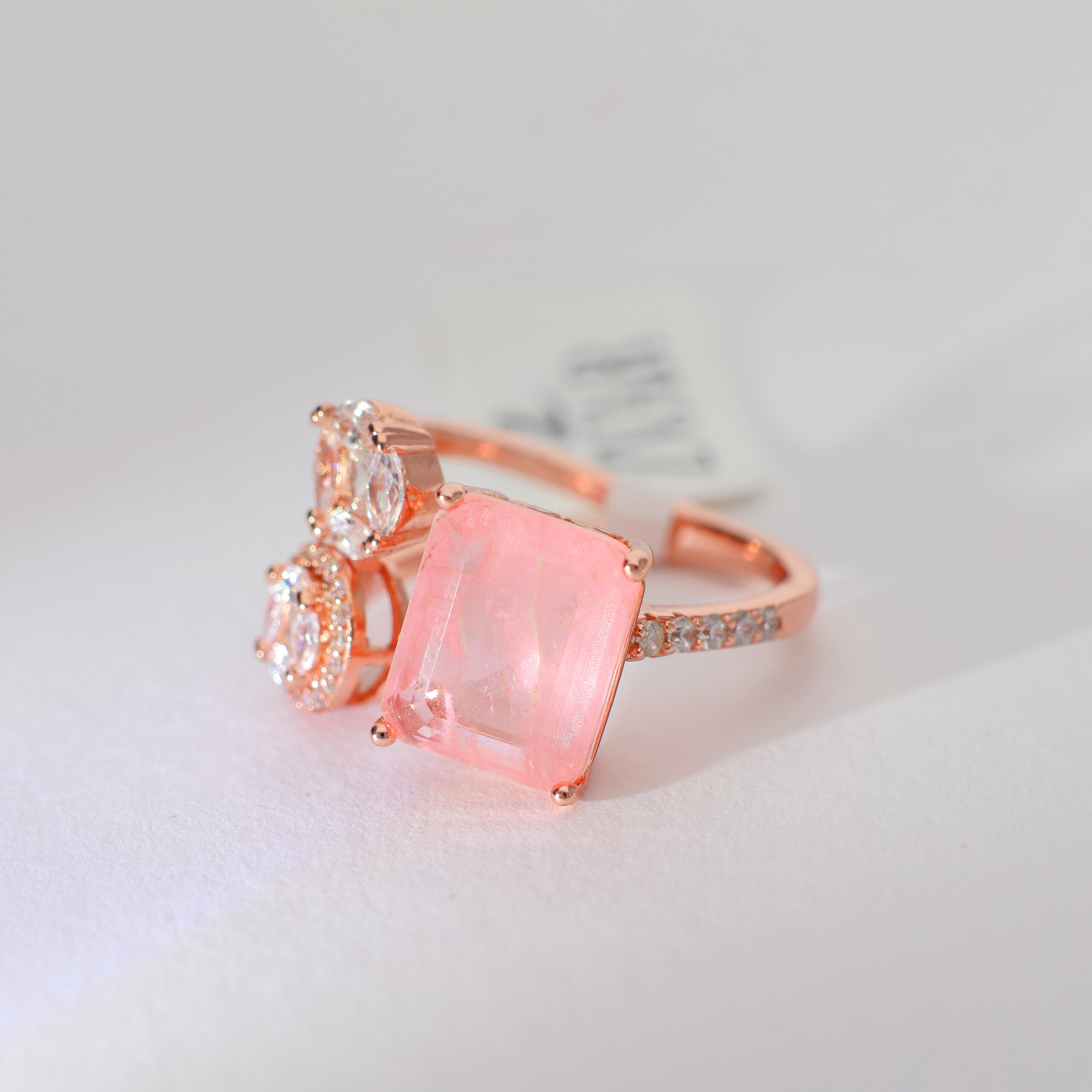 PeachLustre Empress Rosegold Ring - Image 3