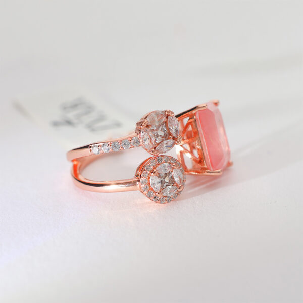 BlushTrio Grace Rosegold Ring - Image 4