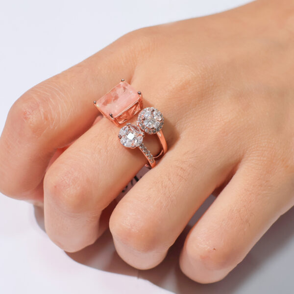 BlushTrio Grace Rosegold Ring