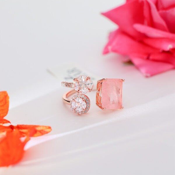 BlushTrio Grace Rosegold Ring - Image 5