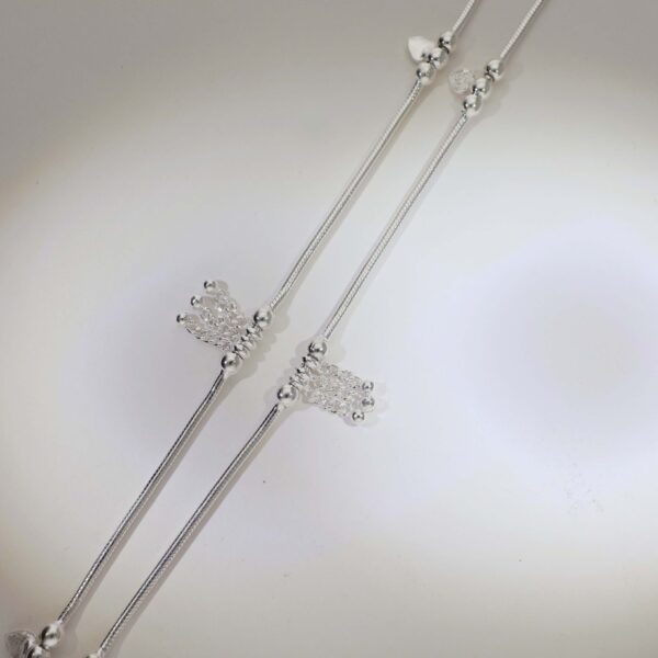 Ghungroo ShimmerTrail Anklet - Image 4