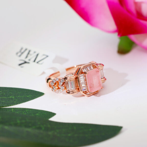 Rosalia Elite Rosegold Ring - Image 7