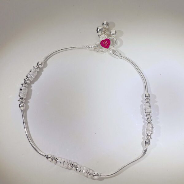 Ghungroo ShimmerLines Anklet - Image 2