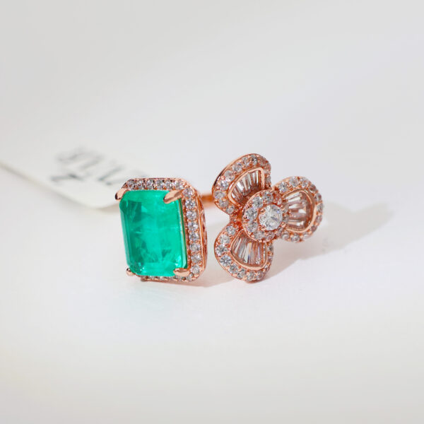 GreenMuse Duo  Rosegold Ring - Image 3