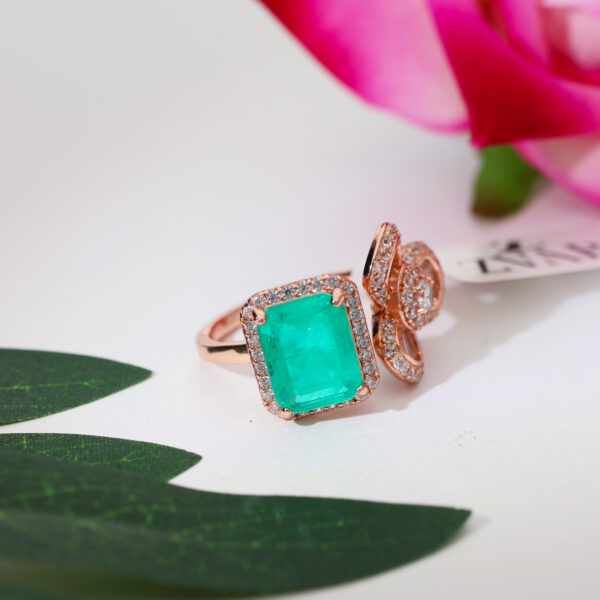 GreenMuse Duo  Rosegold Ring - Image 7