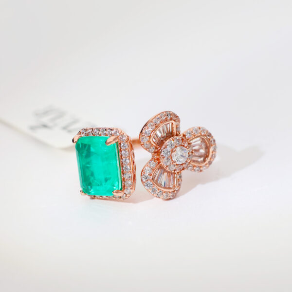 GreenMuse Duo  Rosegold Ring - Image 2