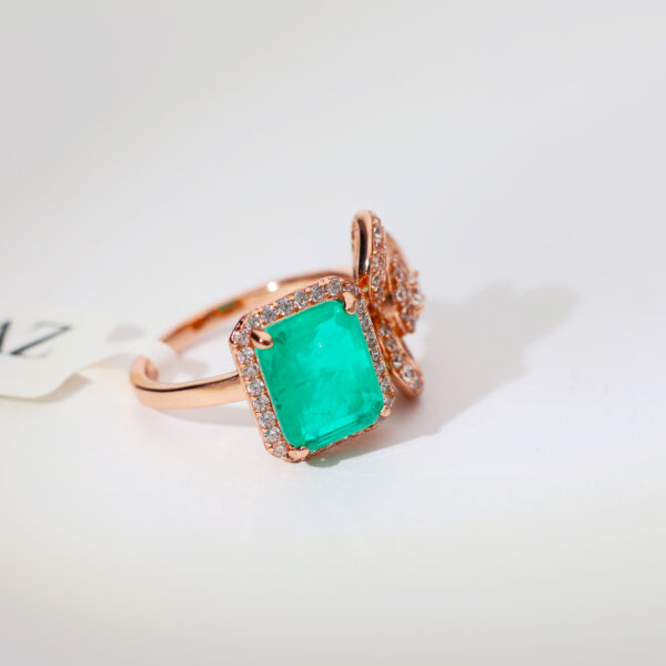 GreenMuse Duo  Rosegold Ring - Image 5