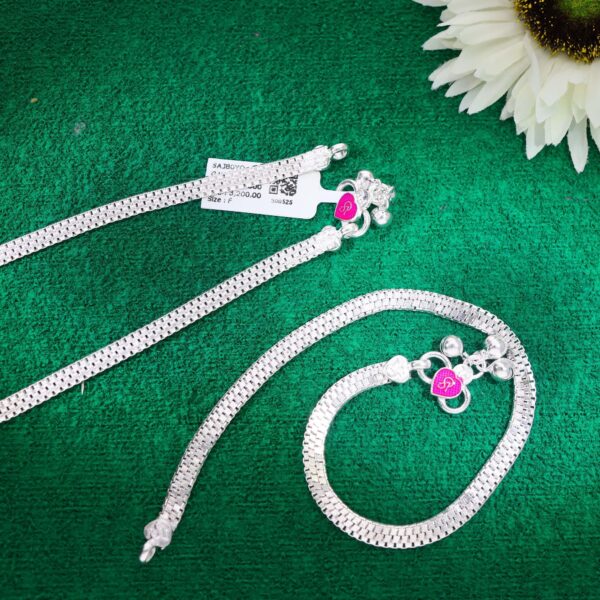 Ghungroo Twinkle Weave Anklet - Image 5