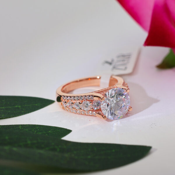 ClaraRose Love Rosegold Ring - Image 7