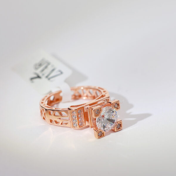 Solstice Vault Rosegold Ring - Image 5
