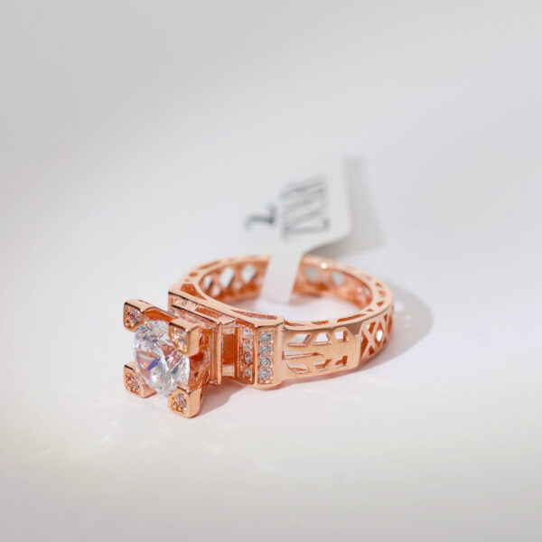 Solstice Vault Rosegold Ring - Image 3