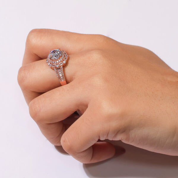 Vienna Glaze Rosegold Ring