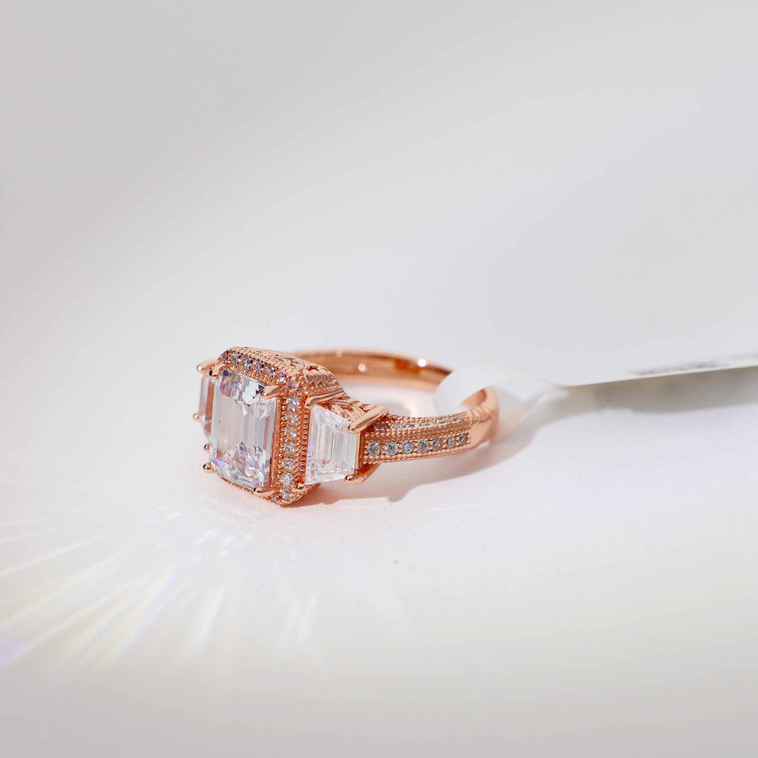 Elaris Regal Rosegold Ring - Image 4