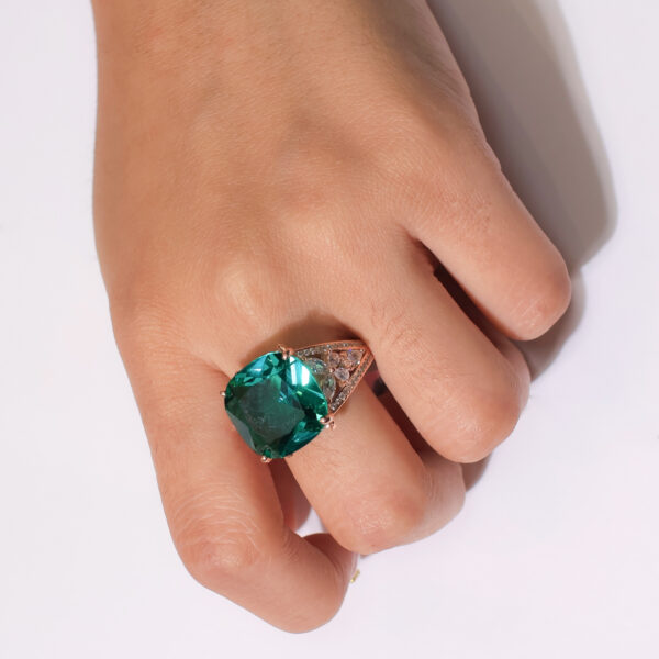 Forest Whisper Rosegold Ring