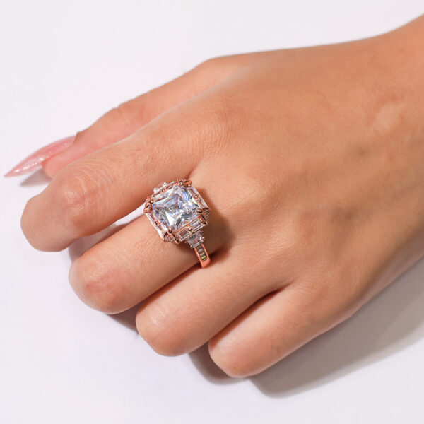 Aurora Crown Rosegold Ring