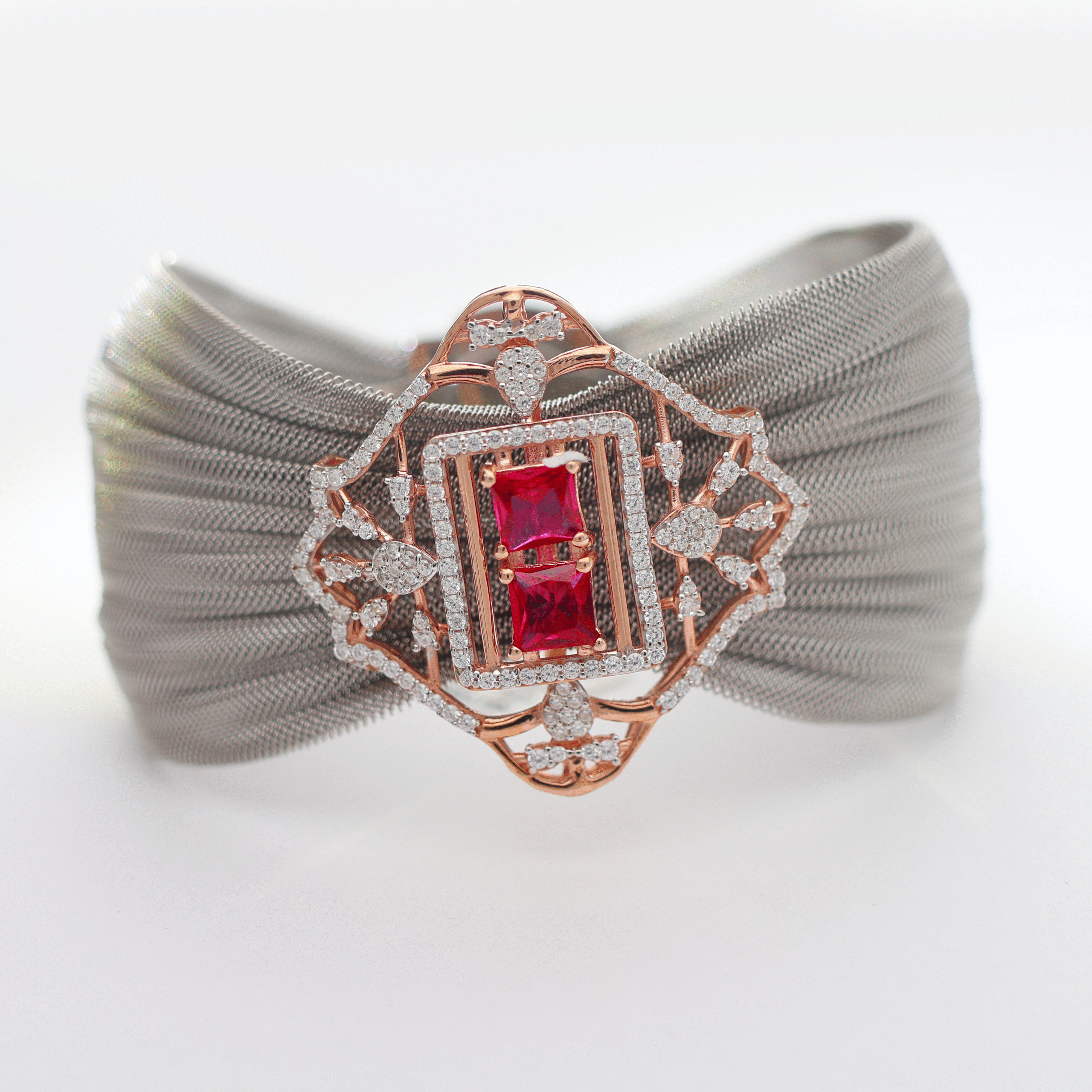 Velvet Radiance Cuff Bracelet - Image 3