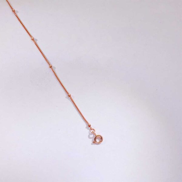 CharmQuare Rosegold Drop Chain - Image 5
