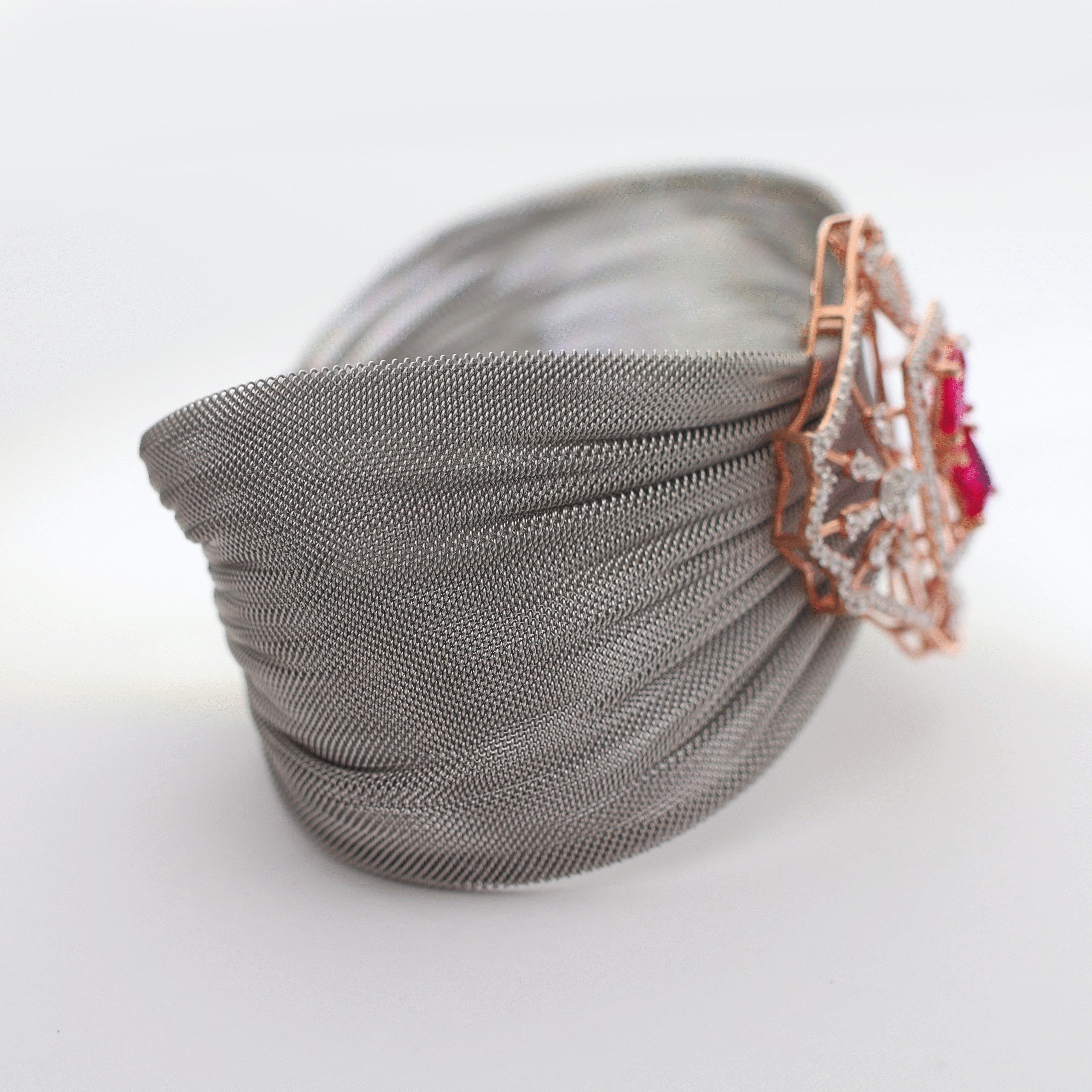 Velvet Radiance Cuff Bracelet - Image 4