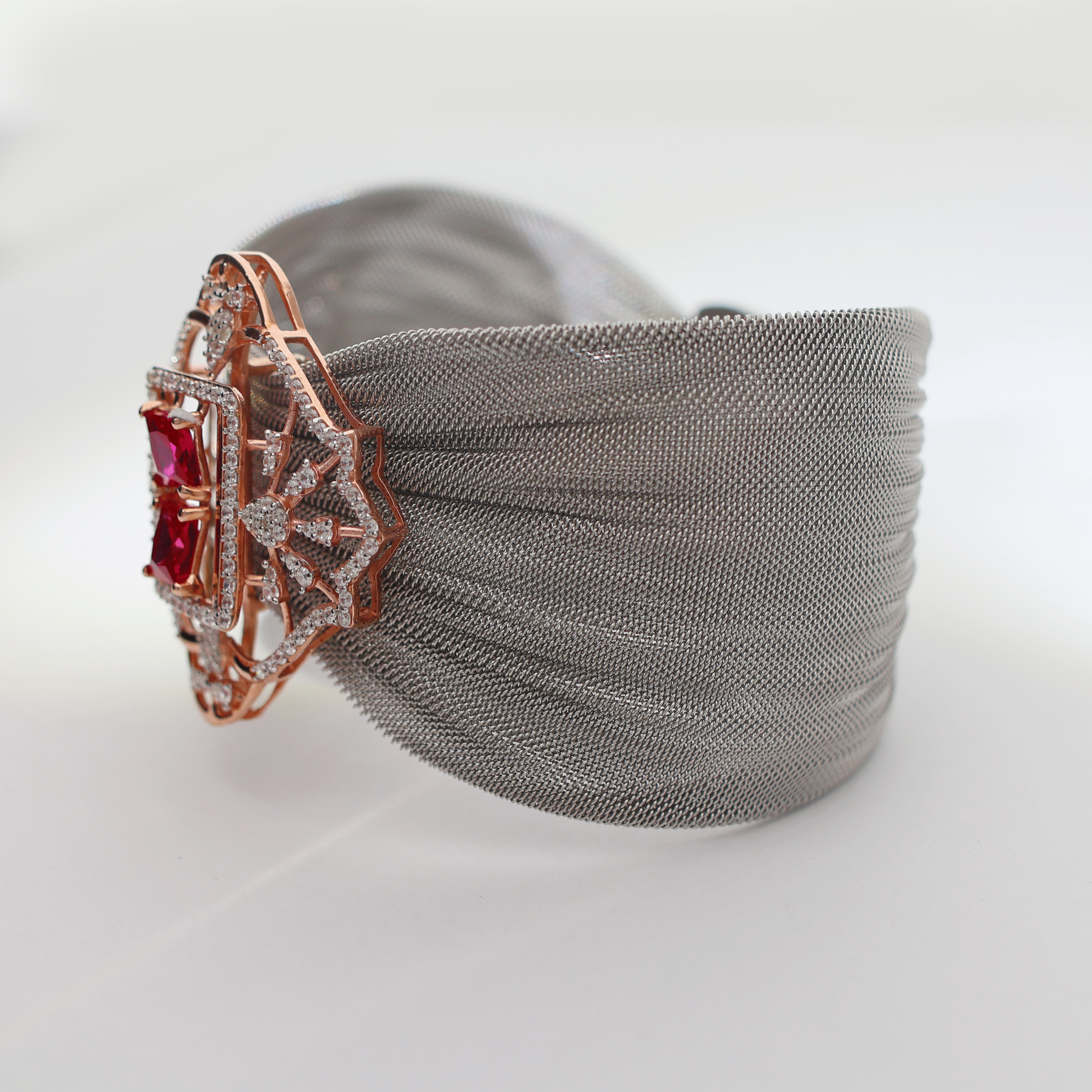 Velvet Radiance Cuff Bracelet - Image 5
