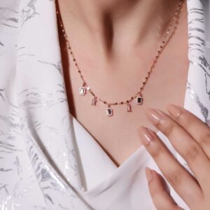 GeoGleam Rosegold Chain
